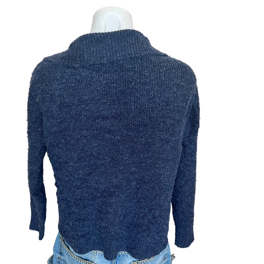 Central Park West Polo Sweater MEDIUM Oversized Cardigan Preppy Boyfriend $182 - Picture 10 of 12
